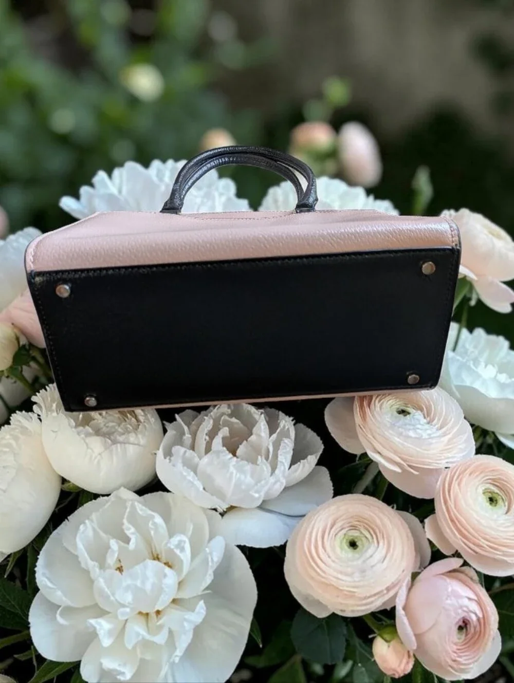 kate spade Pink and Black Two-Tone Satchel